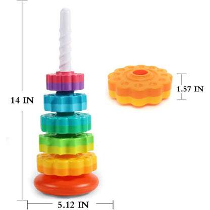 Spinning Rainbow Tower 5