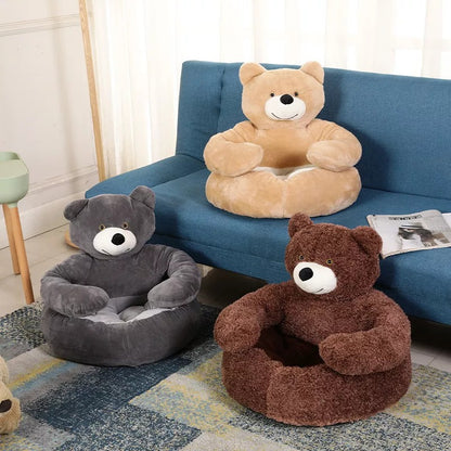 Cute Bear Hug Pet Bed 5