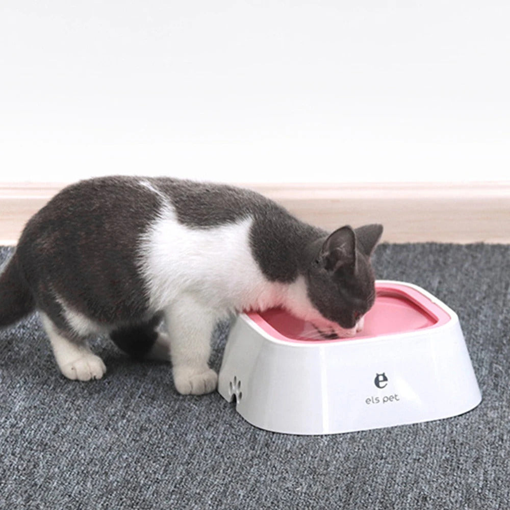 Anti Splash Pet Floating Water Bowl 5