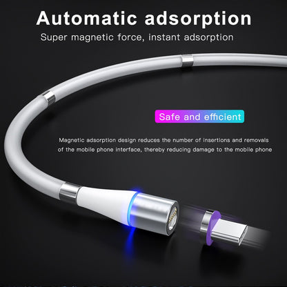New High Quality Magnetic Self Winding Charging Cable 5