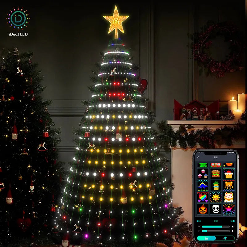 LED ANIMATED OUTDOOR CHRISTMAS TREE LIGH 5