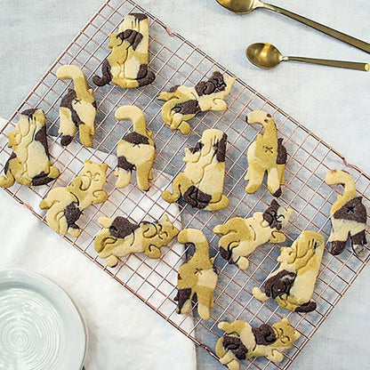 Cat Butt Cute Poses Cookie Cutters-3PCS 5