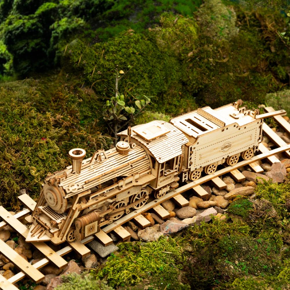 Super Wooden Mechanical Model Puzzle 5