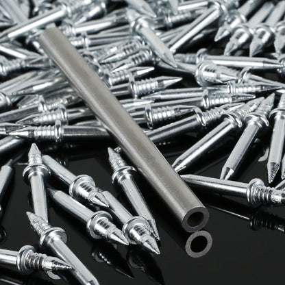 Double-Head Skirting Thread Seamless Nails (100 Pcs) 4