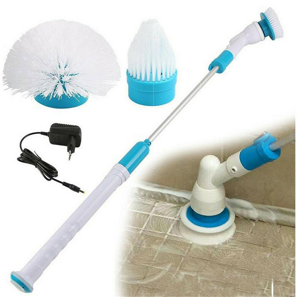 Power Cleaning Scrubber With Extension Handle 5