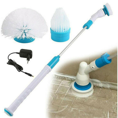 Power Cleaning Scrubber With Extension Handle 5