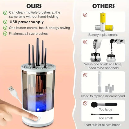 Automatic Electric Makeup Brush Sanitizer Cleaner 5