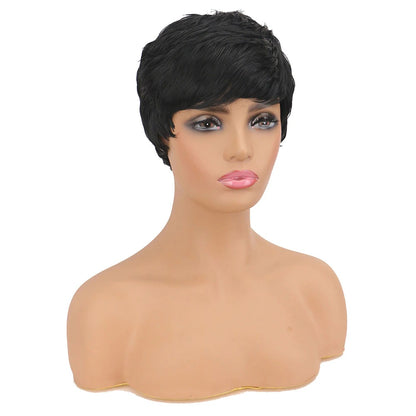Short Natural Pixie Cut Wig 5