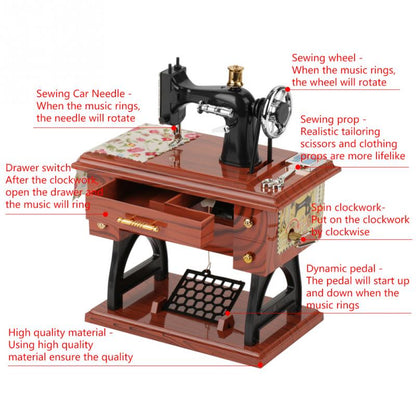 Mini Sewing Machine Music Box 5