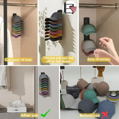 Baseball Cap Wall Rack 5