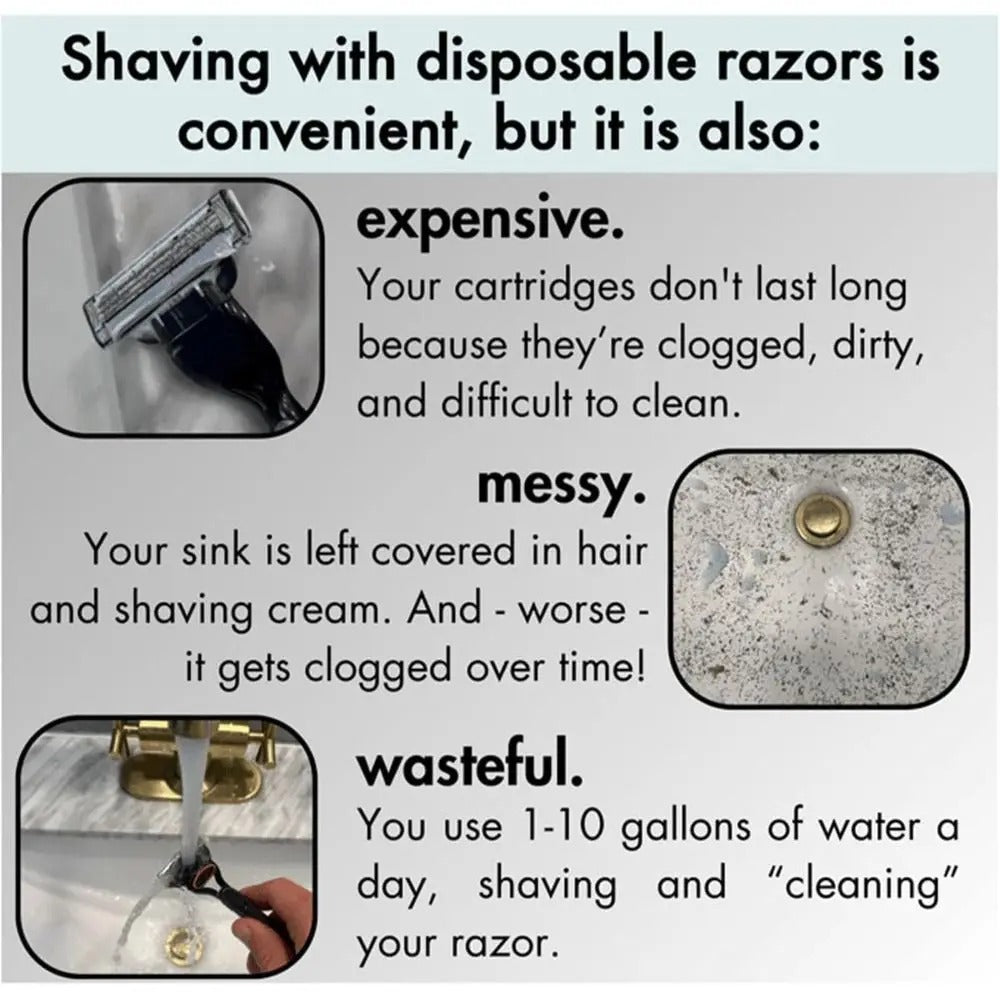 Portable Magnetic Razor Cleaner 5