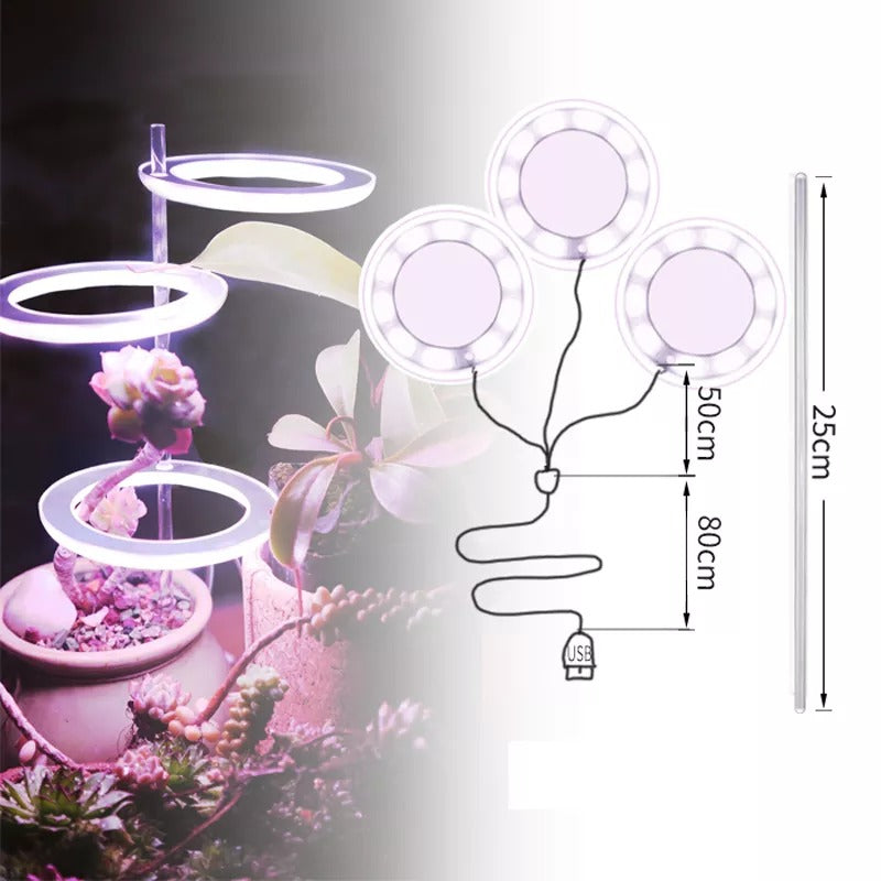 Grow Lights for Indoor Plants-3 Heads 4