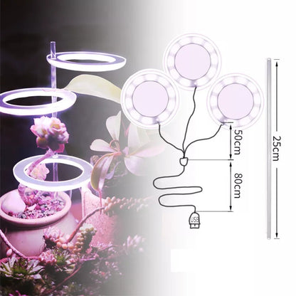Grow Lights for Indoor Plants-3 Heads 4