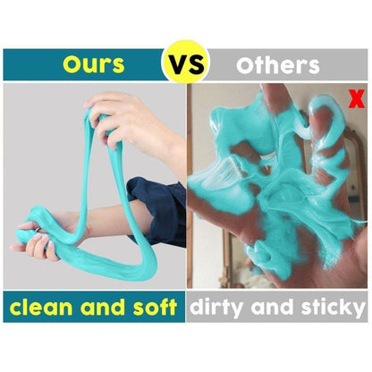 3D Fluffy Foam Clay Slime Antistress Kids Toys 5