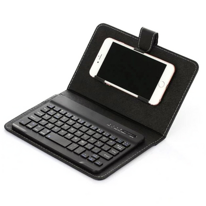 Wireless Bluetooth Keyboard With Leather 5