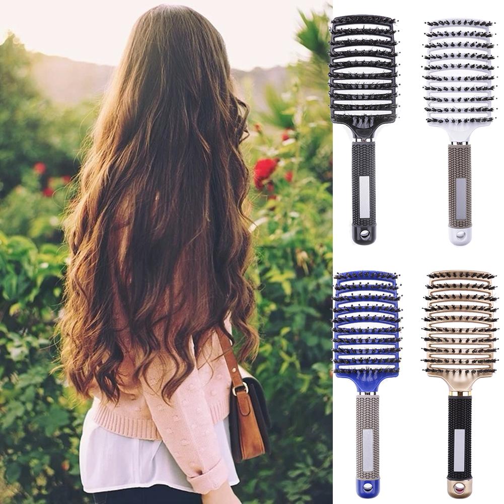 Detangler Bristle Nylon Hairbrush 5