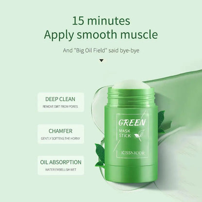 Green Tea Clay Deep Cleanse Mask Stick 5
