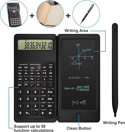 Foldable Digital Drawing Pad Calculator with Stylus 5