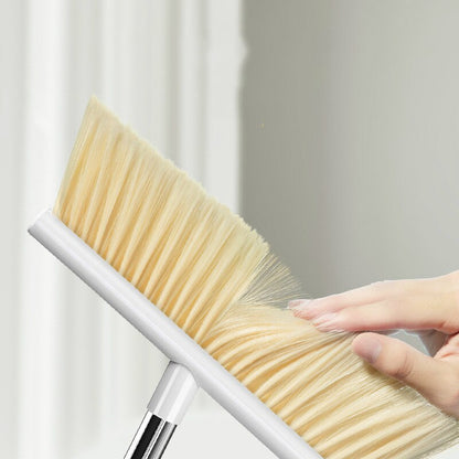 Stainless Steel Built-In Comb Rotating Broom 5