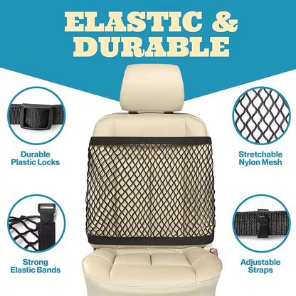 Universal Car Seat Back Storage Net 5