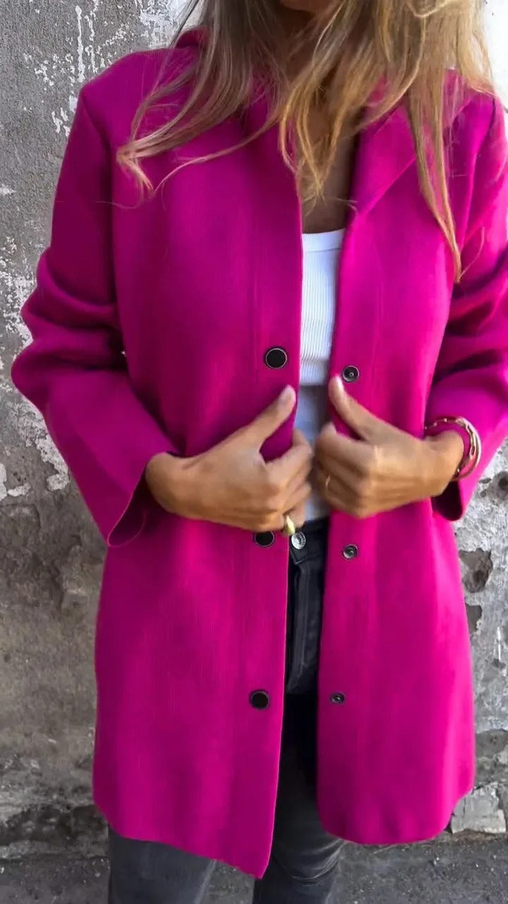 Casual Single Breasted Hooded Jacket 5