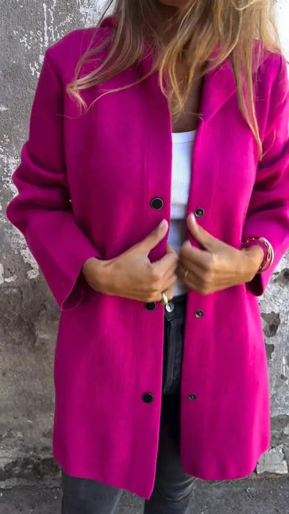 Casual Single Breasted Hooded Jacket 5