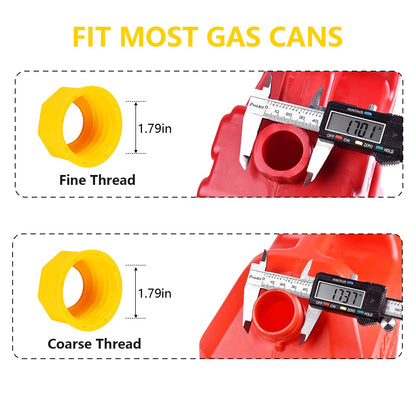 Replacement Gas Can Spout -Set with 8MM Drill 5
