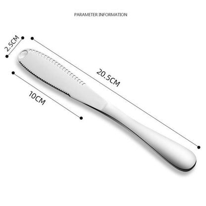 3 In 1 Food Grade 304 Stainless Steel Butter Knife 5