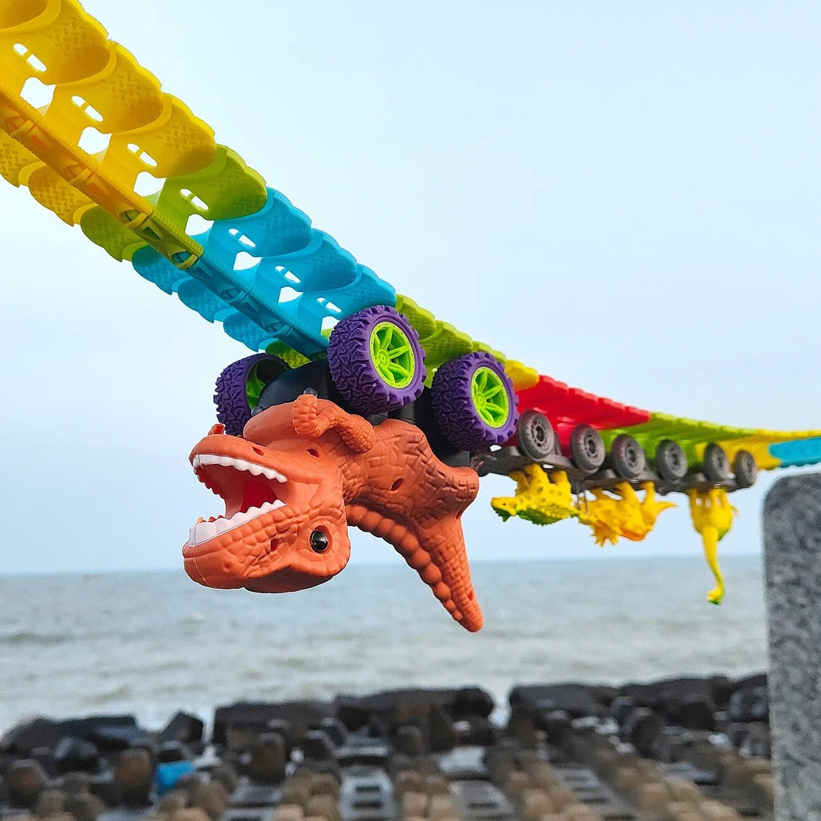 Anti-Gravity Dinosaur Car 5