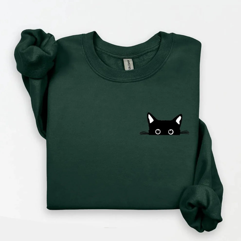 Peaking Cat Sweater 5