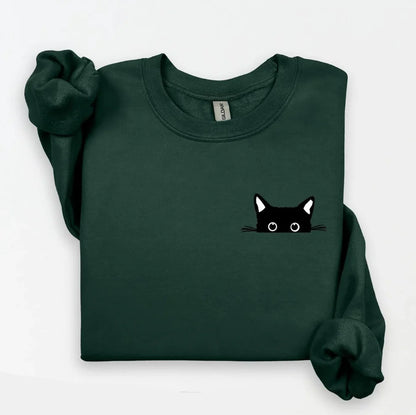 Peaking Cat Sweater 5