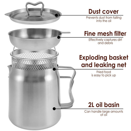 Grease Container with Filter 5