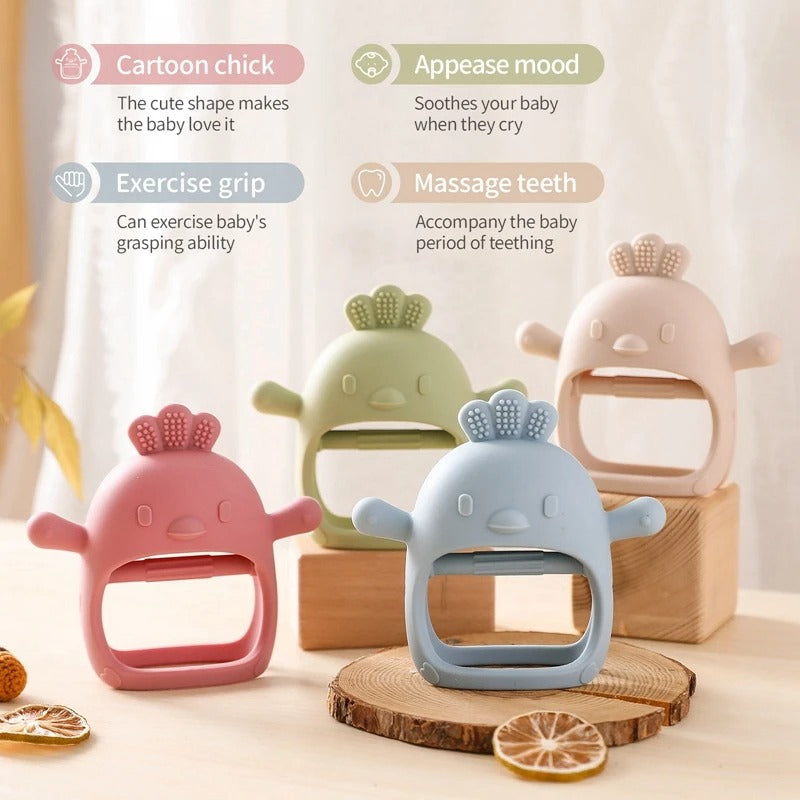 Baby Teether Chick Gloves 5