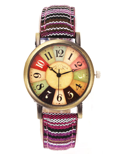 Rainbow Pattern Watches 5