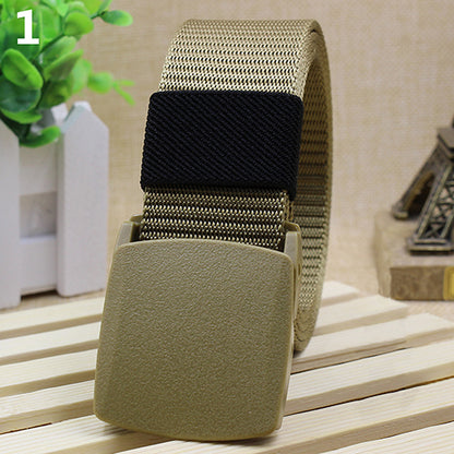 Casual Military Grade Polymer Buckle Nylon Belt 5