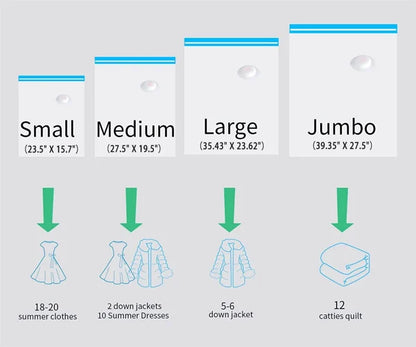 High Quality Vacuum Seal Storage Bags & Pump 5