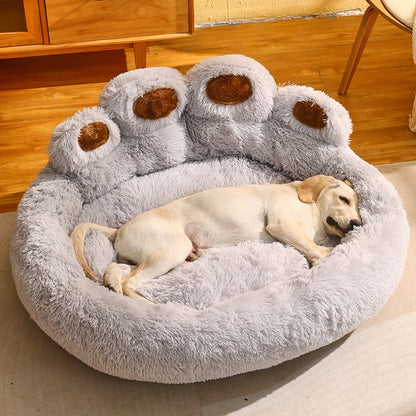 Cute Bear Paw Shape Pet Bed 5