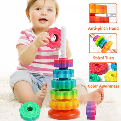 Rainbow Stacking Toys 5