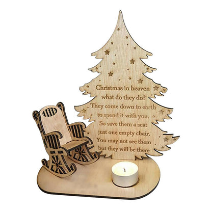 Christmas Candle Memorial Display 5