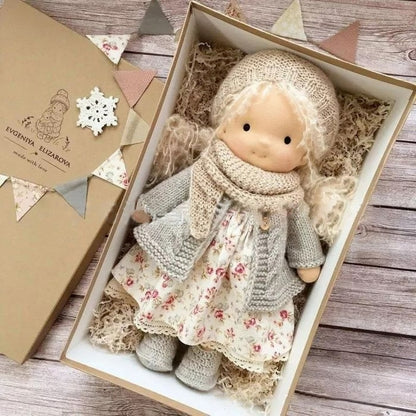 Handmade Knitted Doll 5