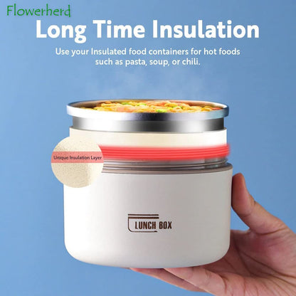 Portable Insulated Lunch Container Set 5