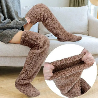 UltraSoft Cozy Fleece Thermal Lounge Socks 5