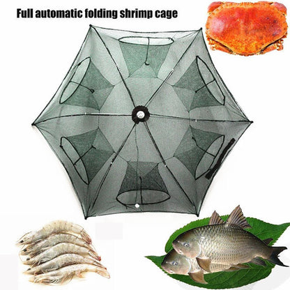 Foldable Fishing Hexagon Fishing Net Trap 5