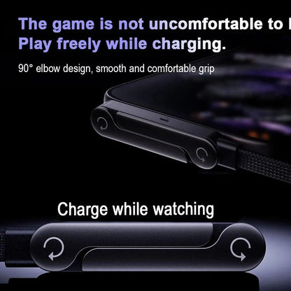 Invisible Stand 240W Fast Charging Flat USB-C Cable 4