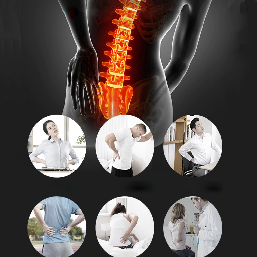 Self-heating Magnetic Back Support 5