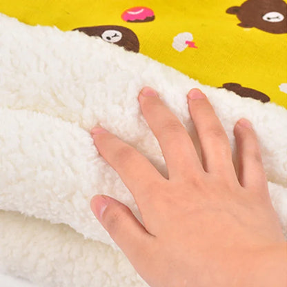 Fleece Thickened Comfy Warm Cat Sleeping Bag 5