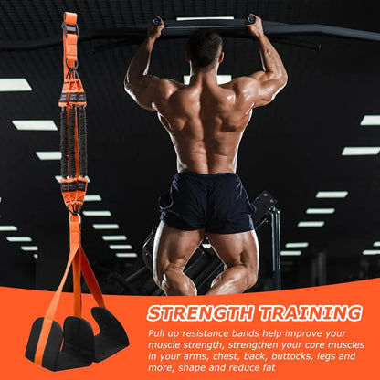 Pull-Up Assistance Bands Set – Resistance Straps for Chin-Ups, Hanging Training & Full-Body Stretching 5
