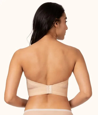 Women's Full Bust and Full Figure Strapless Longline Bra 5