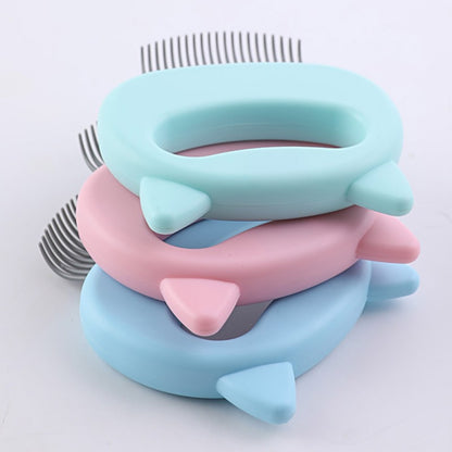 Cat Hair Removal Massaging Shell Comb 5