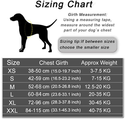 NO PULL Reflective Breathable Adjustable Dog Harness 5